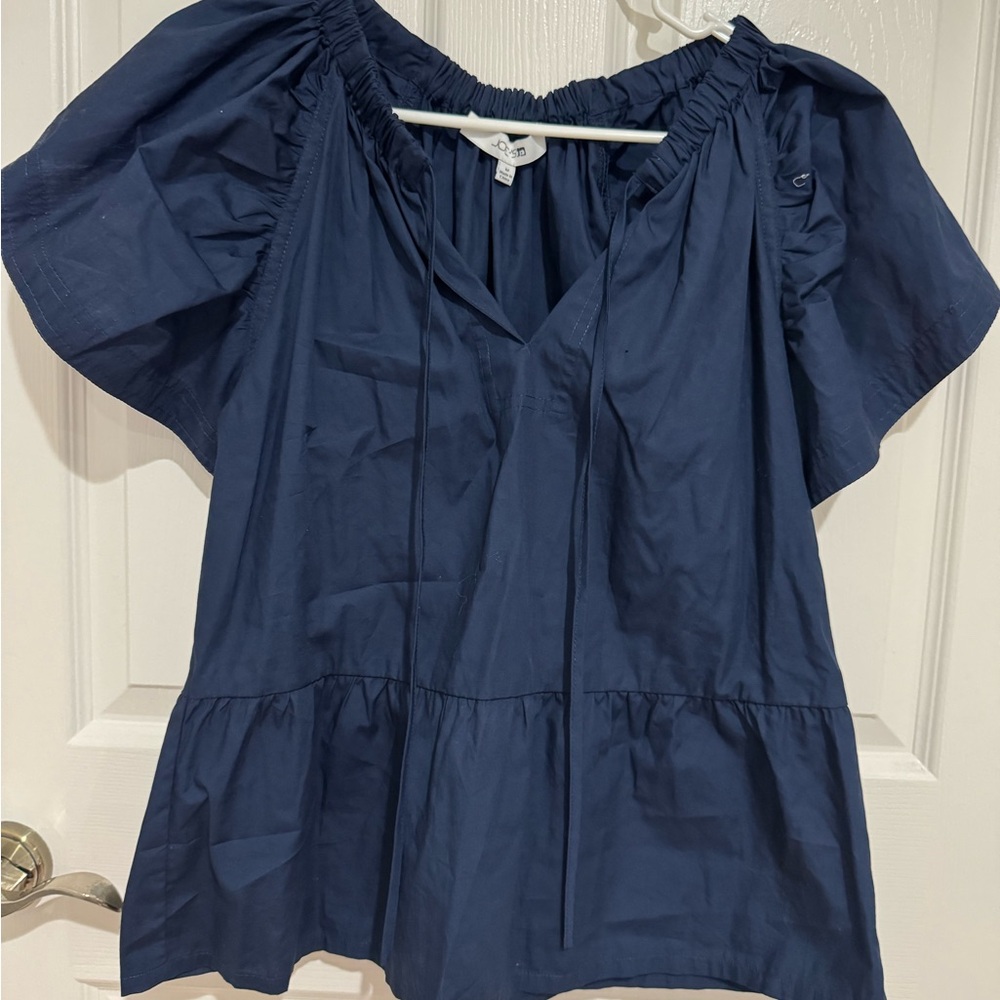 Joe's Jeans Deep Blue Blouse